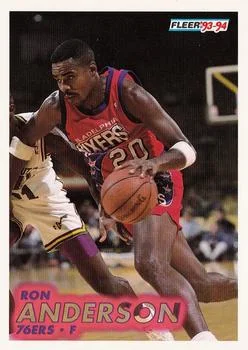 1993-94 Fleer Ron Anderson Variant #155 card image