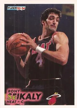 1993-94 Fleer Rony Seikaly Variant #111 card image