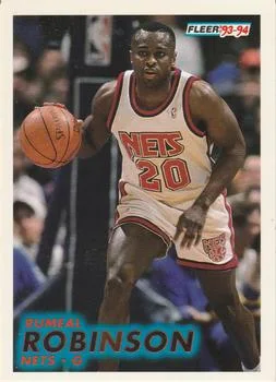 1993-94 Fleer Rumeal Robinson Variant #136 card image