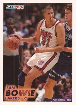 1993-94 Fleer Sam Bowie Variant #131 card image