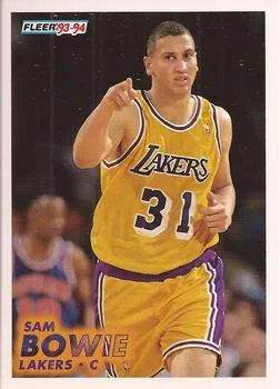 1993-94 Fleer Sam Bowie Variant #311 card image