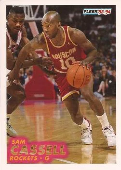 1993-94 Fleer Sam Cassell Variant #293 card image