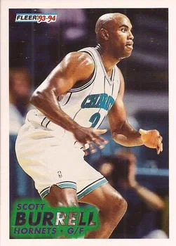 1993-94 Fleer Scott Burrell Variant #252 card image