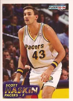 1993-94 Fleer Scott Haskin Variant #298 card image