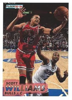 1993-94 Fleer Scott Williams Variant #33 card image