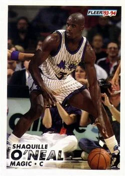 1993-94 Fleer Shaquille O'Neal Variant #149 card image