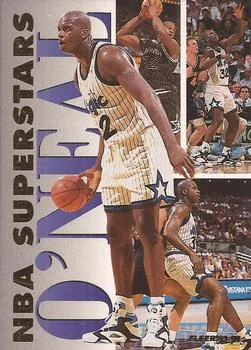 1993-94 Fleer Shaquille O'Neal NBA Superstars #16 card image