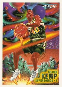 1993-94 Fleer Shawn Kemp PV Variant #233 card image