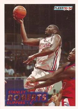 1993-94 Fleer Stanley Roberts Variant #95 card image