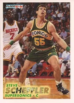 1993-94 Fleer Steve Scheffler Variant #385 card image