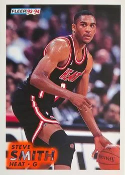 1993-94 Fleer Steve Smith Variant #113 card image