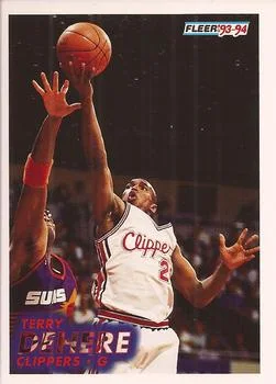 1993-94 Fleer Terry Dehere Variant #306 card image
