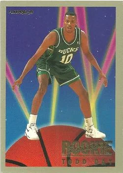 1993-94 Fleer Todd Day Rookie Sensations #5 card image
