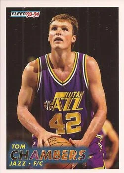 1993-94 Fleer Tom Chambers Variant #387 card image
