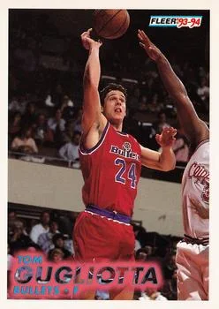 1993-94 Fleer Tom Gugliotta Variant #217 card image