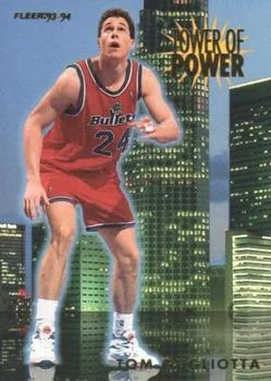 1993-94 Fleer Tom Gugliotta Tower of Power #9 card image
