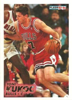 1993-94 Fleer Toni Kukoc Variant #260 card image