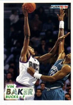 1993-94 Fleer Vin Baker Variant #321 card image