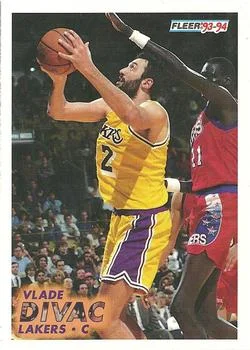 1993-94 Fleer Vlade Divac Variant #101 card image