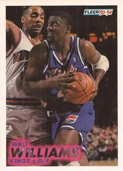 1993-94 Fleer Walt Williams Variant #187 card image