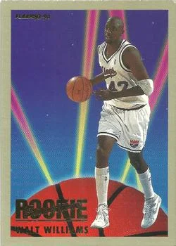 1993-94 Fleer Walt Williams Rookie Sensations #24 card image