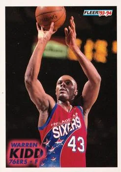 1993-94 Fleer Warren Kidd Variant #352 card image
