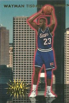 1993-94 Fleer Wayman Tisdale Tower of Power #28 card image