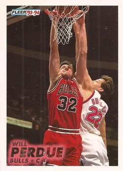 1993-94 Fleer Will Perdue Variant #31 card image