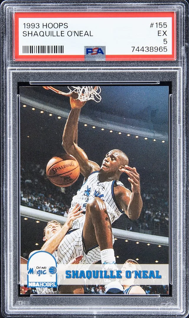 1993-94 Hoops Shaquille O'Neal #156 card image