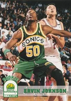 1993-94 Hoops Ervin Johnson ROO Variant #409 card image