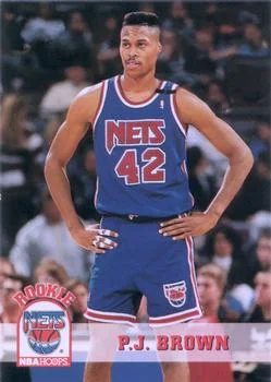 1993-94 Hoops P.J. Brown ROO Variant #369 card image