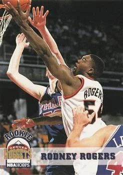 1993-94 Hoops Rodney Rogers ROO Variant #328 card image