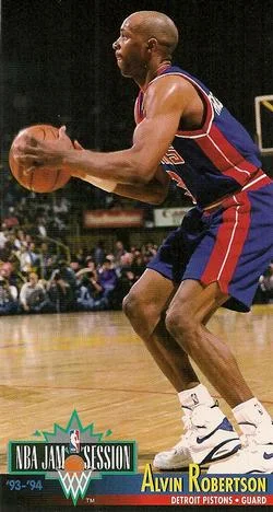 1993-94 Jam Session Alvin Robertson Variant #65 card image