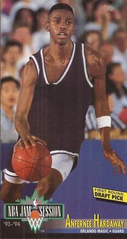 1993-94 Jam Session Anfernee Hardaway FRDP Variant #159 card image