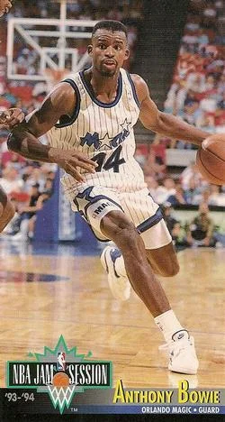 1993-94 Jam Session Anthony Bowie Variant #157 card image