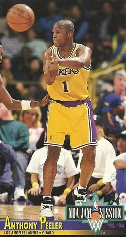 1993-94 Jam Session Anthony Peeler Variant #108 card image