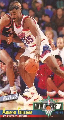 1993-94 Jam Session Armon Gilliam Variant #140 card image