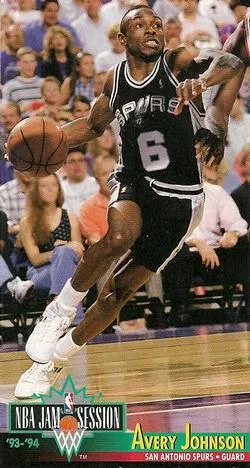 1993-94 Jam Session Avery Johnson Variant #207 card image