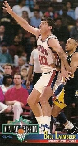 1993-94 Jam Session Bill Laimbeer Variant #62 card image