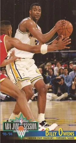 1993-94 Jam Session Billy Owens Variant #73 card image