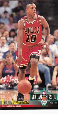 1993-94 Jam Session B.J. Armstrong Variant #27 card image