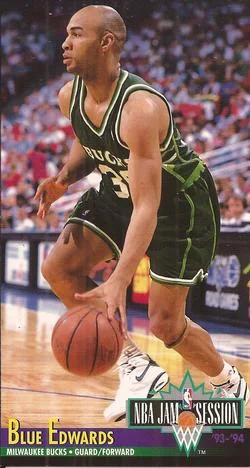 1993-94 Jam Session Blue Edwards Variant #124 card image