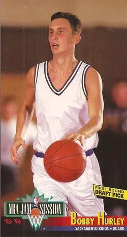 1993-94 Jam Session Bobby Hurley FRDP Variant #195 card image
