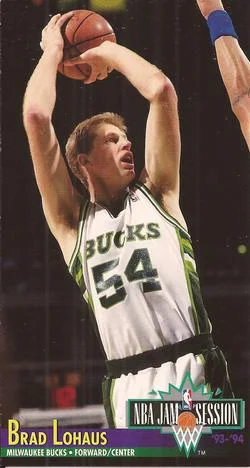 1993-94 Jam Session Brad Lohaus Variant #125 card image