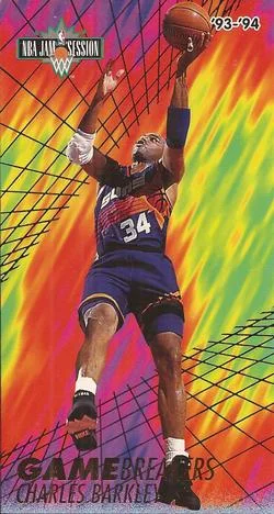1993-94 Jam Session Charles Barkley Gamebreakers #1 card image