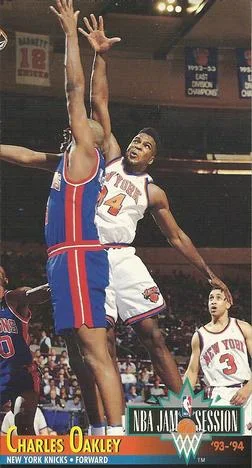 1993-94 Jam Session Charles Oakley Variant #151 card image