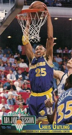1993-94 Jam Session Chris Gatling Variant #68 card image