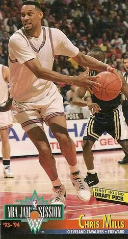 1993-94 Jam Session Chris Mills FRDP Variant #40 card image