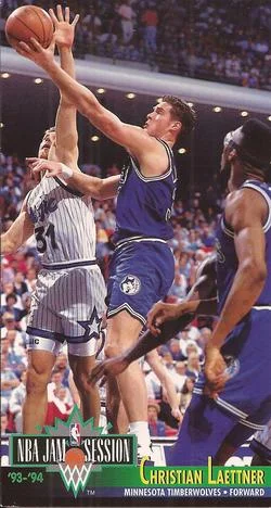 1993-94 Jam Session Christian Laettner Variant #131 card image