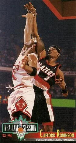 1993-94 Jam Session Clifford Robinson Variant #189 card image